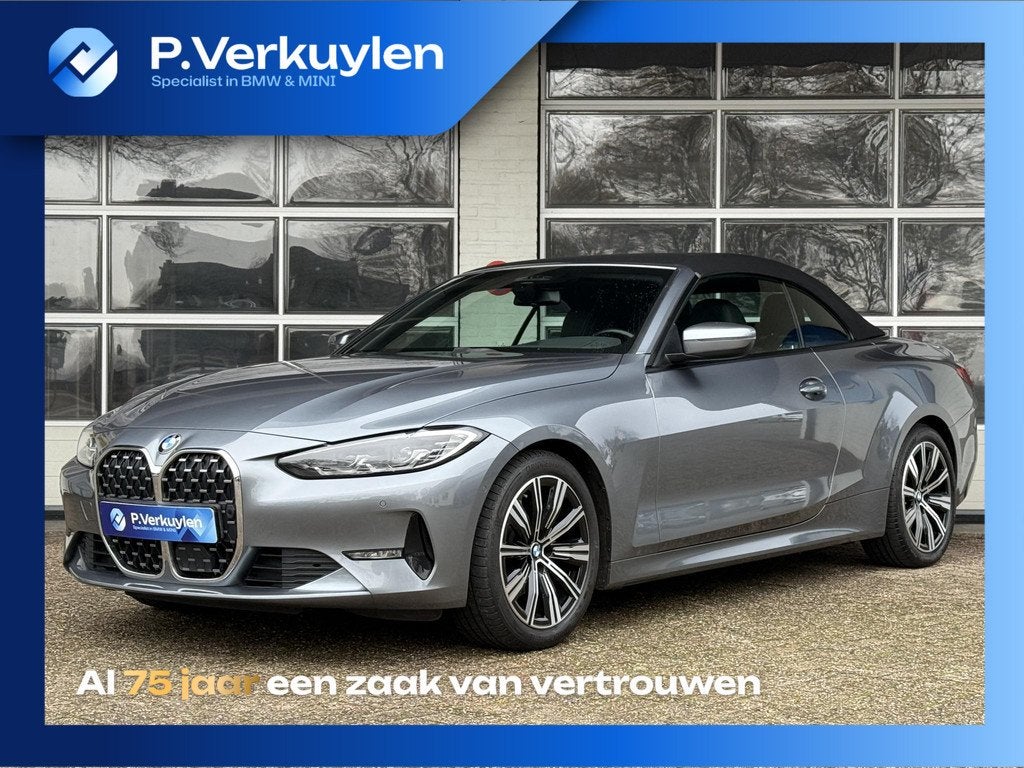 BMW 4-serie Cabrio 420i High Executive | NEKVERWARMING | DRI, Auto's, BMW, Automaat, 1998 cc, Gebruikt, Euro 6