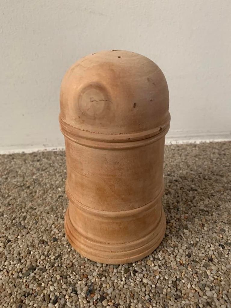 Houten zoutvaatje strooier pepervaatje kruidenpot, Beige, Overige typen, Hout, Nieuw