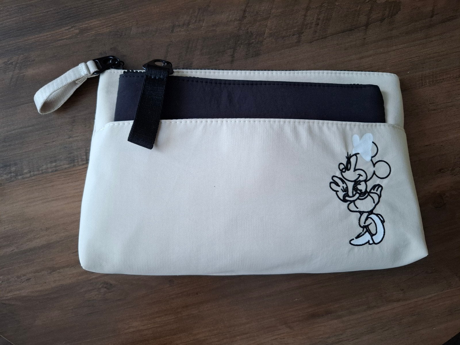 Minnie Mouse beige en Zwart Toilettasjes Set, Ophalen of Verzenden, Mickey Mouse, Nieuw