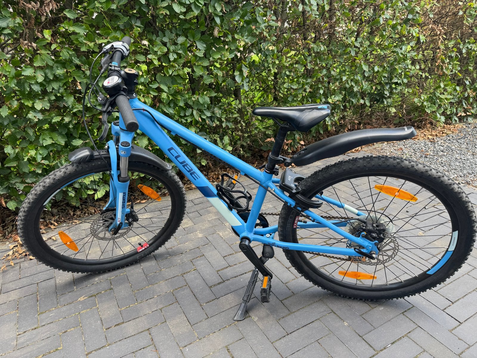 Cube Acid 240 Disc iceblue hydrolische remmen, Overige merken, Versnellingen, Zo goed als nieuw, Schijfrem