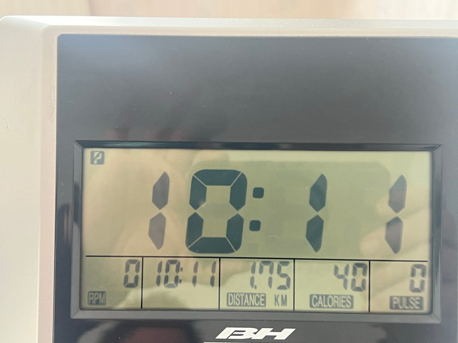 Hometrainer BiBike - BH Fitness, Gebruikt, Ophalen of Verzenden, Metaal, Benen