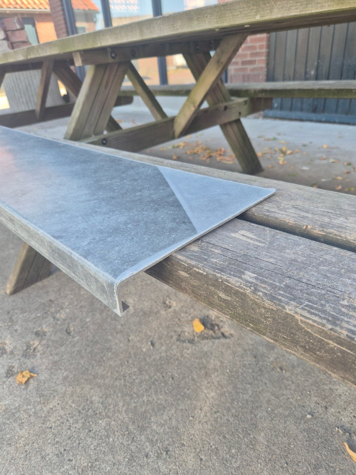 Lignodur overzet vensterbank 310cm / 250 x 36 mm, Ophalen, Kunststof, Vensterbanken, Nieuw