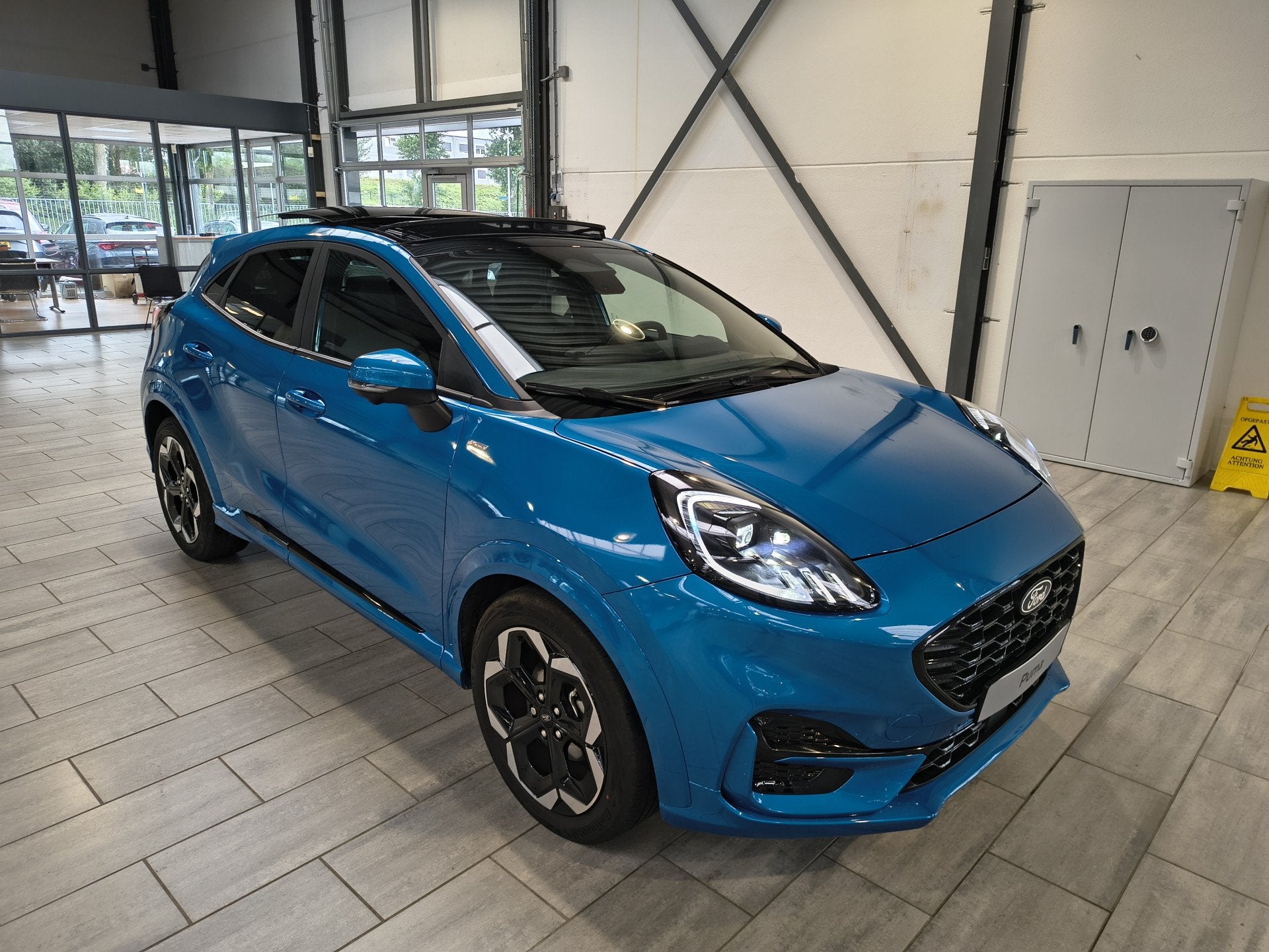 Ford Puma EcoBoost Hybrid 155PK ST-Line X | Winter Pack | Pa, 12 maanden, Zwart, 1226 kg, Bedrijf