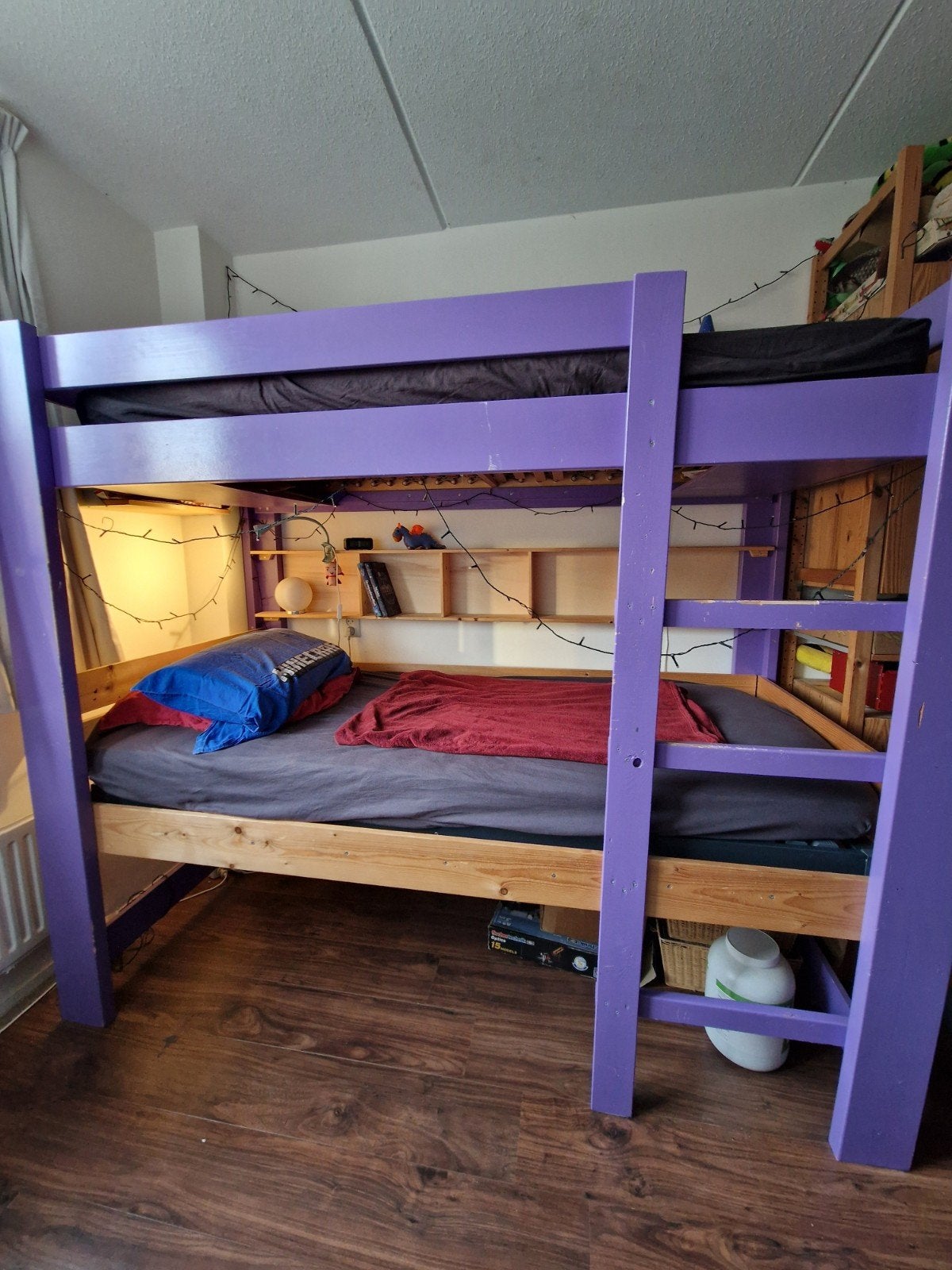 Stapelbed vurenhout, Ophalen, Gebruikt, Stapelbed