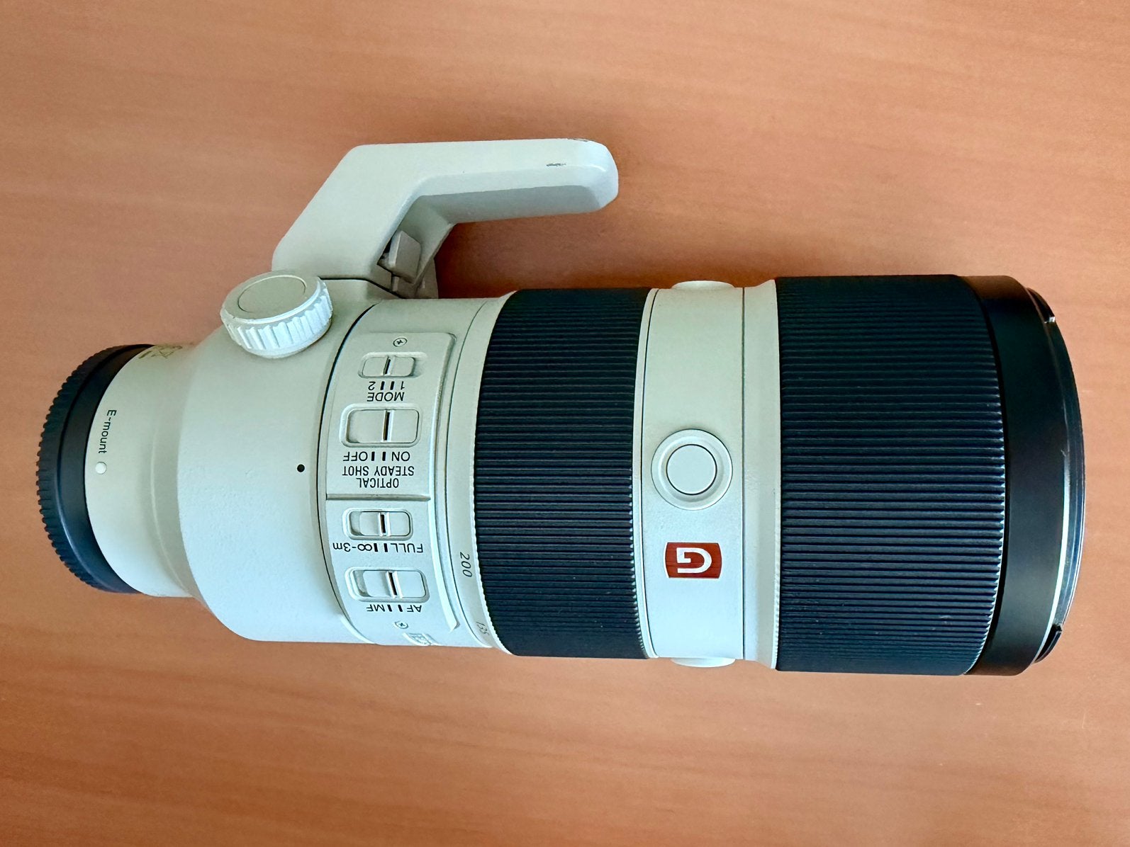 Sony lens Sel70200 GM, Sony E-mount, Gebruikt, Sony, Handmatige focus
