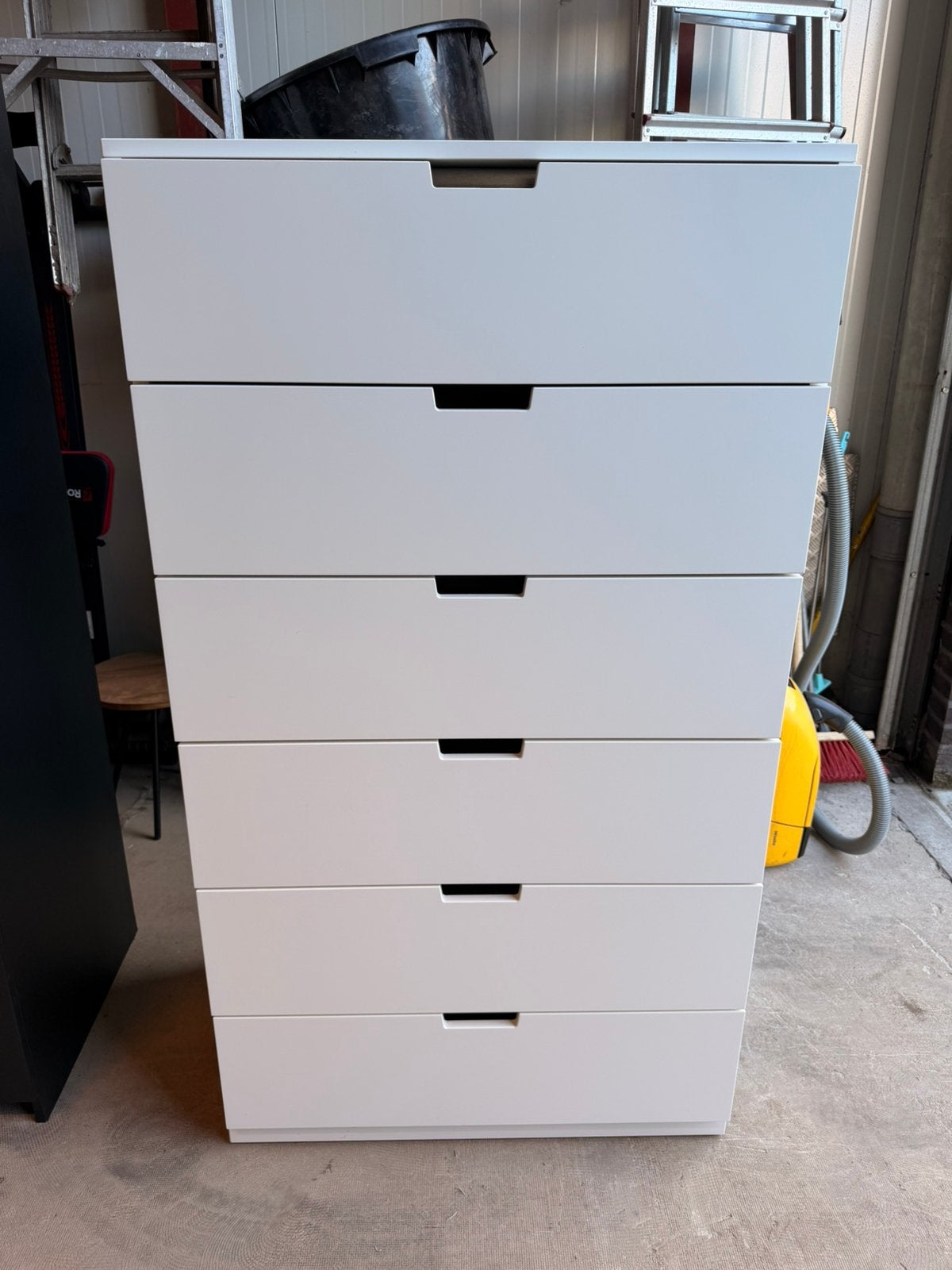 Ikea Nordli ladekast ladenkast 6 lade’s ZGAN, Ophalen, 5 laden of meer, 100 tot 150 cm, Ikea Nordli ladekast 6 lade's