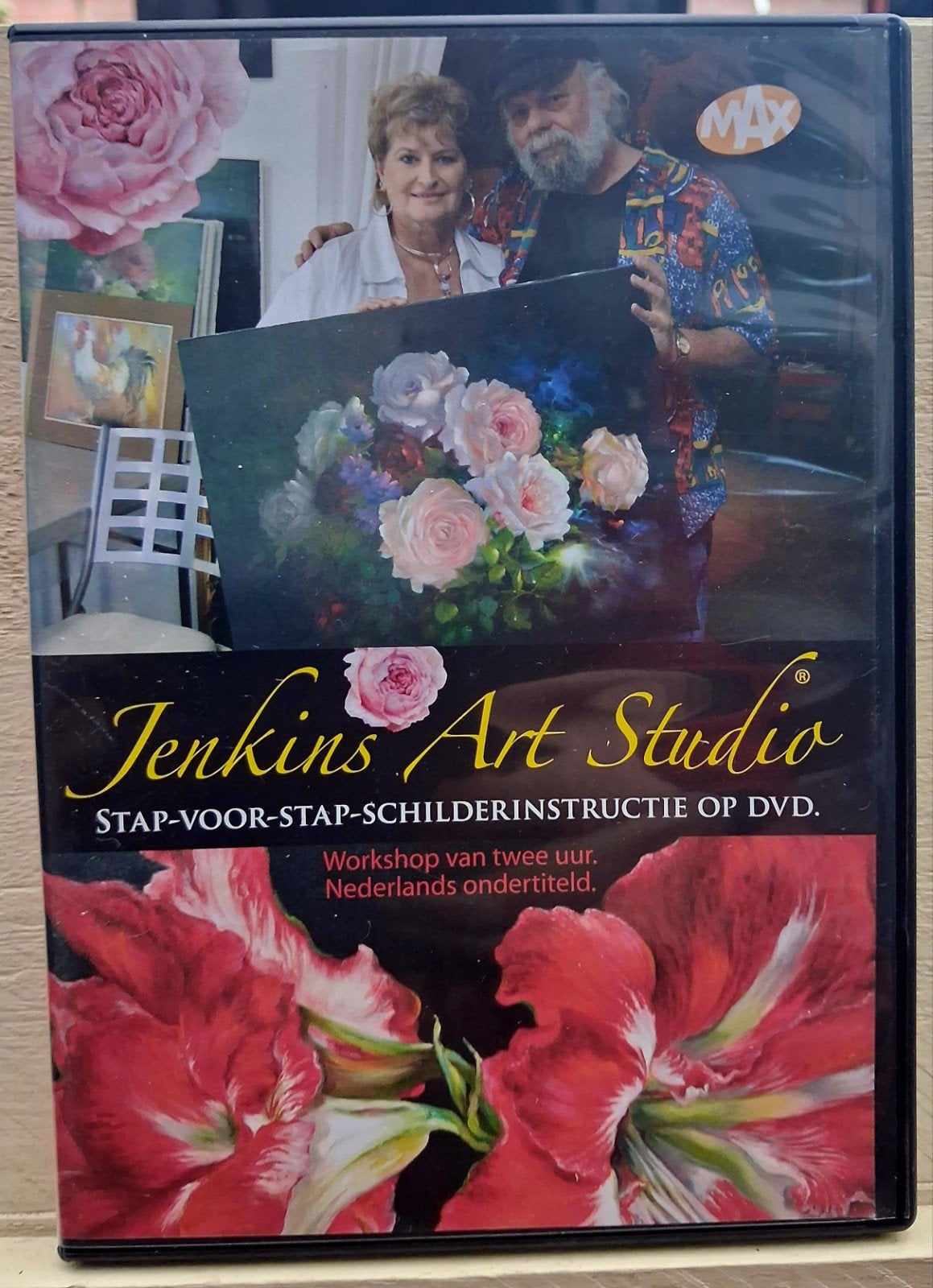 Jenkins Art Studio: Stap-voor-stap schilderinstructie DVD, Gebruikt, Alle leeftijden, Nederlands, Ophalen of Verzenden