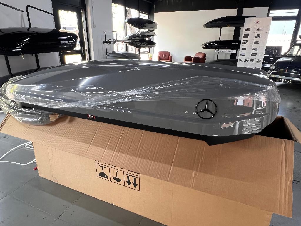 Dakkoffer Mercedes €400,- NIEUW 460L  dubbelzijdige opening, Ophalen, Nieuw