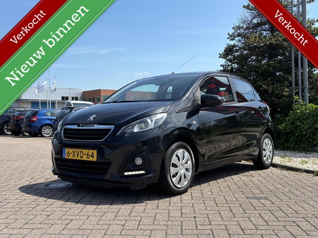 Peugeot 108 1.0 e-VTi Active, Airco, 5drs, LED, Elek ramen!, Voorwielaandrijving, Euro 5, Stof, Gebruikt