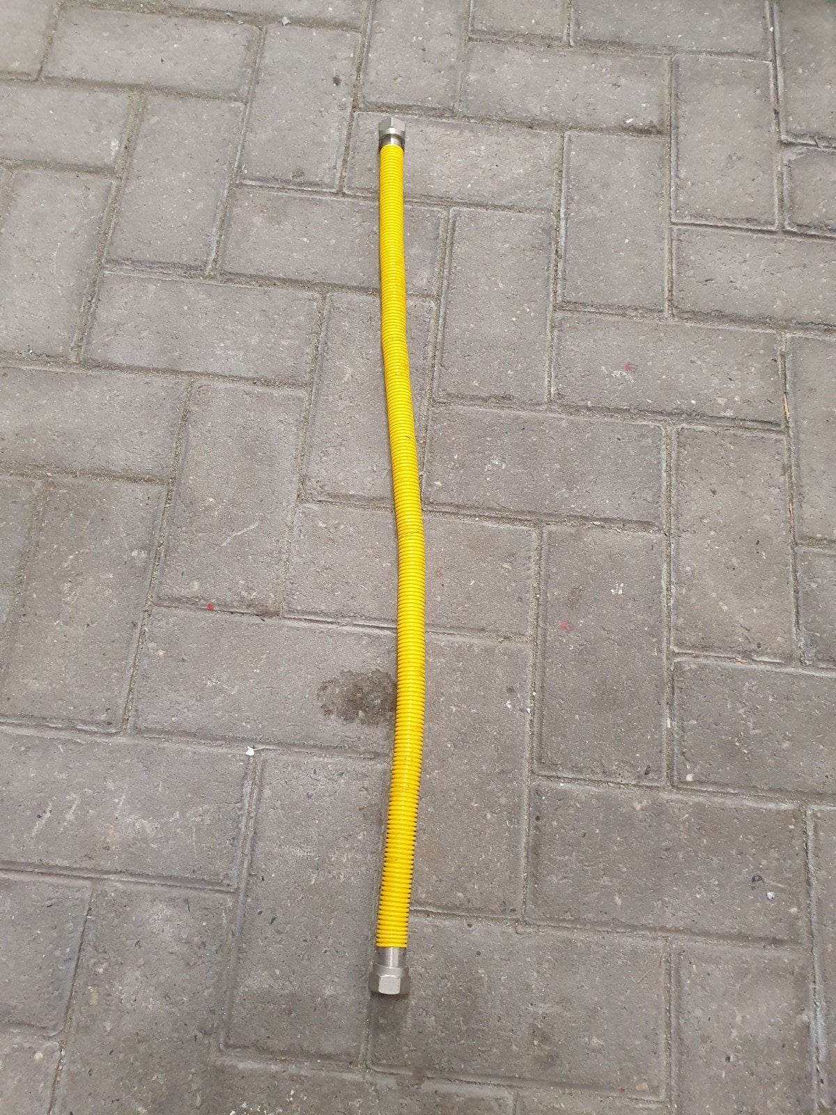 gasslang gastec 80cm, Witgoed en Apparatuur, Minder dan 85 cm, Gas, Vrijstaand, 4 kookzones