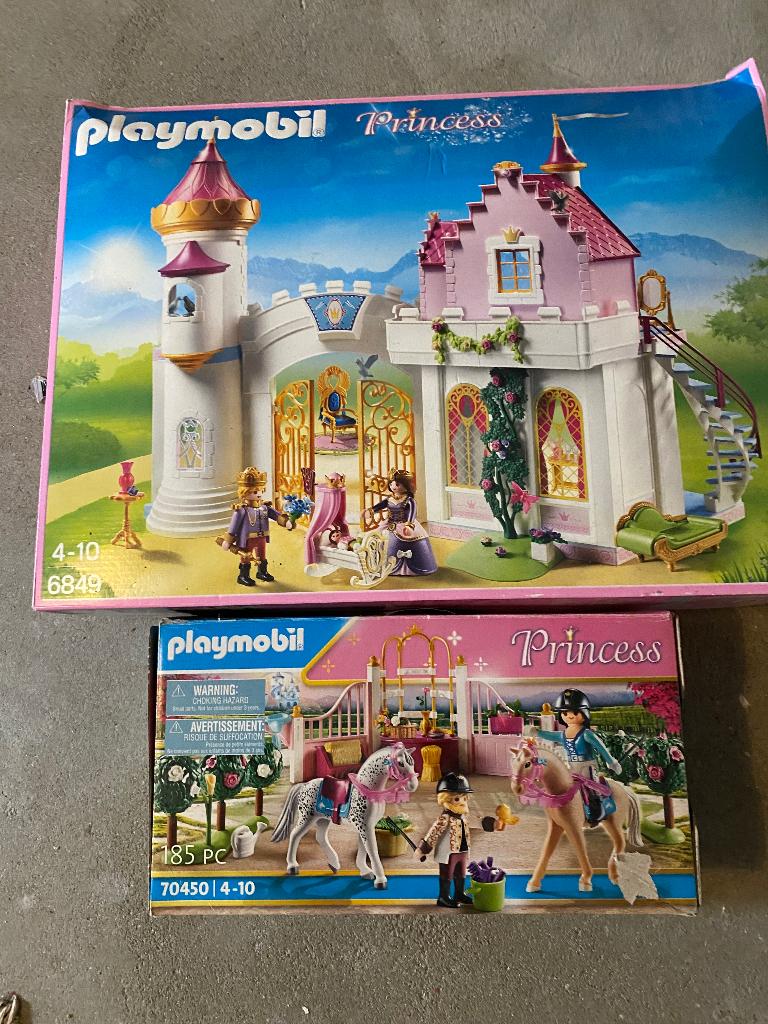 Playmobil Princess kasteel, Ophalen, Gebruikt, Complete set