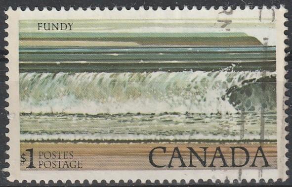 2727. Canada 715 gest. Nationaal Park, Ophalen of Verzenden, Gestempeld, Noord-Amerika