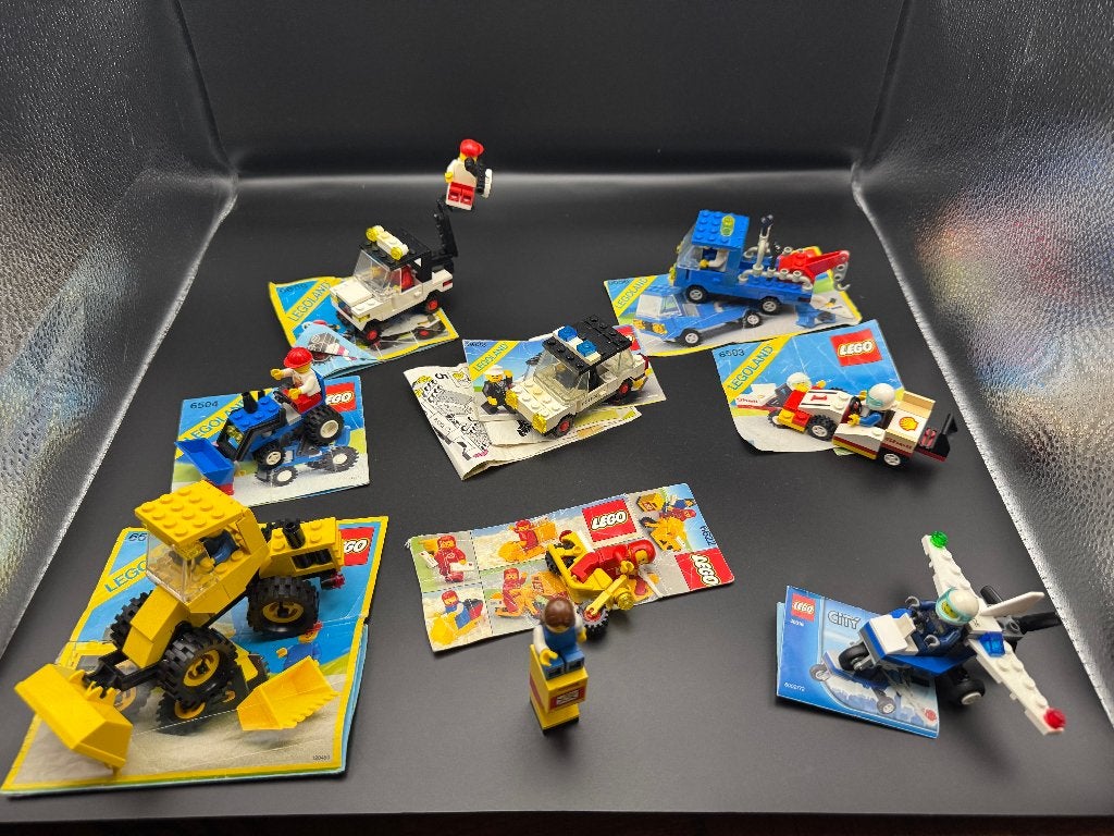 Partij 9x kleine LEGO sets incl. boekjes!, Gebruikt, Inclusief instructies, Lego, Ophalen of Verzenden