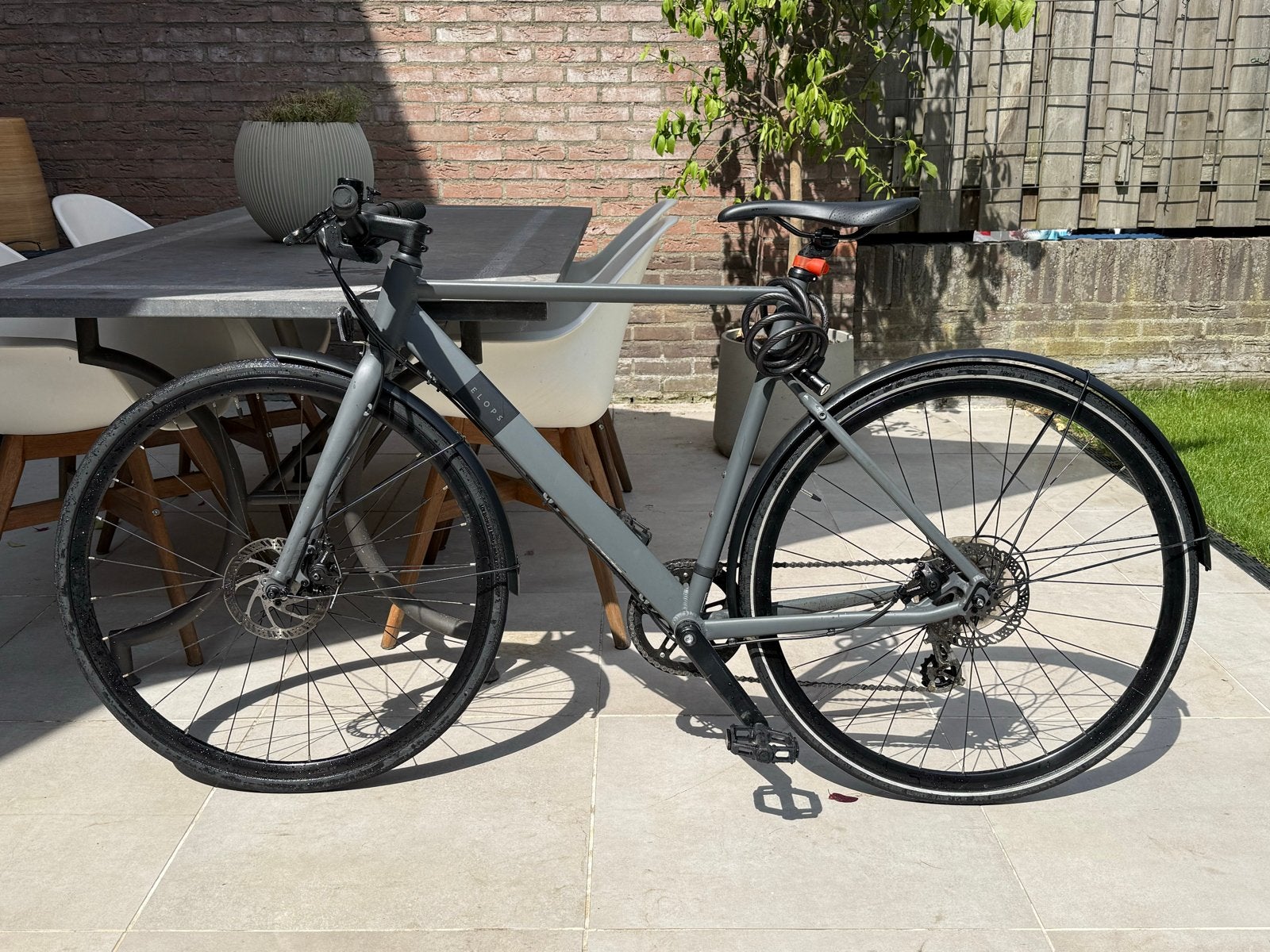 Decathlon Elops Speed 900, Gebruikt, Versnellingen, Schijfrem, 53 tot 57 cm