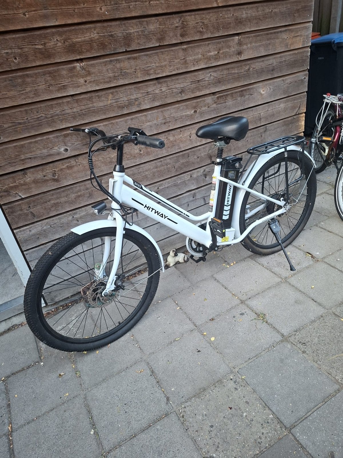 Hitway BK8S E-bike - Trapondersteuning defect, z.g.a.n., Fietsen en Brommers, Ophalen, Zo goed als nieuw, 30 tot 50 km per accu