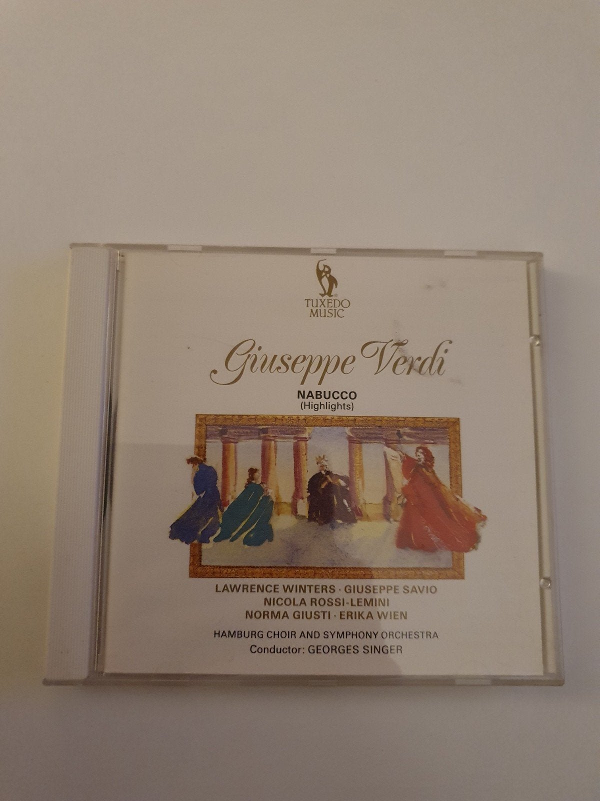 Verdi - Nabucco (highlights). Cd. 1990, Cd's en Dvd's, Ophalen of Verzenden, Modernisme tot heden, Gebruikt