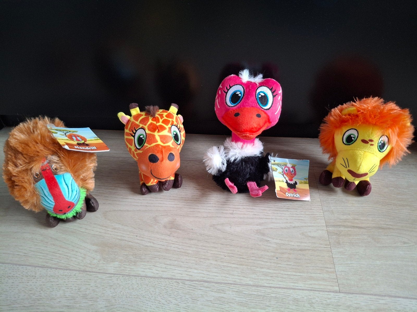 Safari Mini's van Lidl - Set van 4 knuffels, Lidl, Overige typen, Nieuw, Ophalen of Verzenden