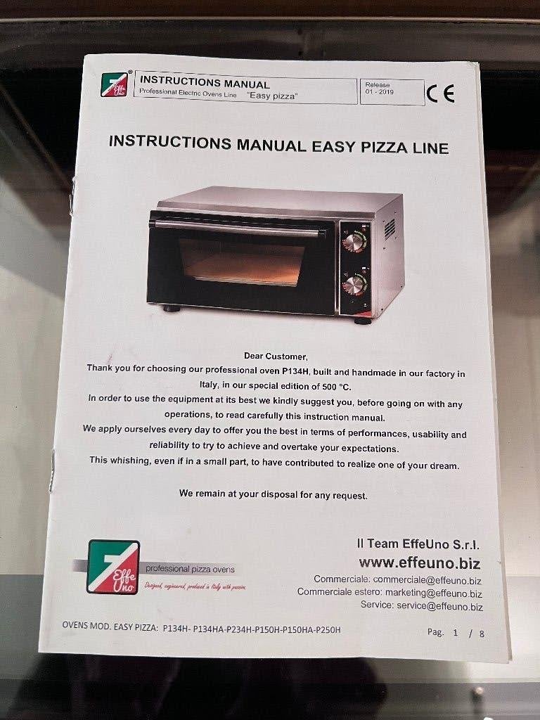 Pizzaoven Effe Uno, Ophalen, Minder dan 45 cm, Gebruikt, Pizzaoven