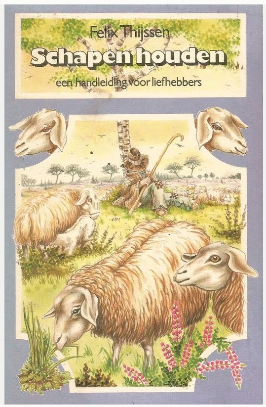 Schapen houden een handleiding voor liefhebbers - F.Thijssen, Ophalen of Verzenden, Zo goed als nieuw, Vee