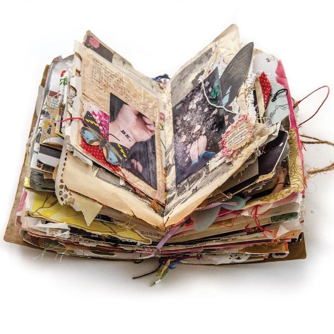 GRATIS - knutselmateriaal (papier) Junk Journal/Scrapbooking, Beschrijfbaar, Gebruikt, Overige thema's, Meerkleurig