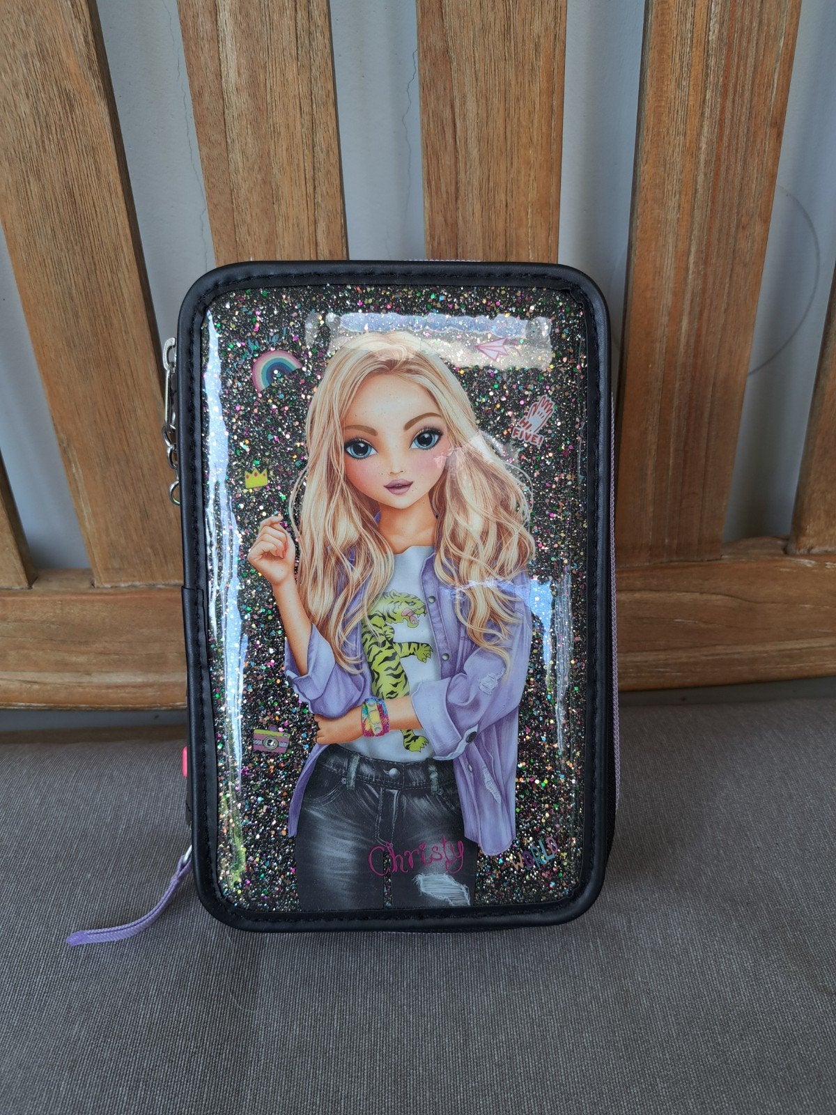 Top model etui 3 vaks, Ophalen of Verzenden