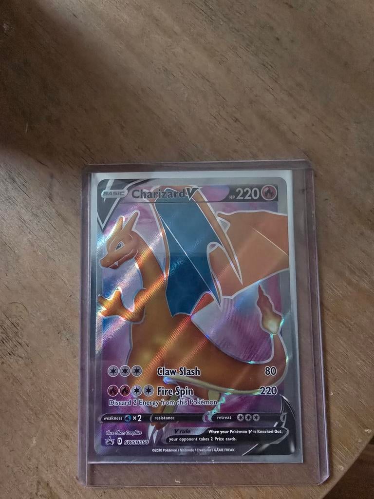 Pokémon Kaarten V: Charizard, Dodrio, Tsareena (Foil), Ophalen of Verzenden, Zo goed als nieuw, Meerdere kaarten, Foil