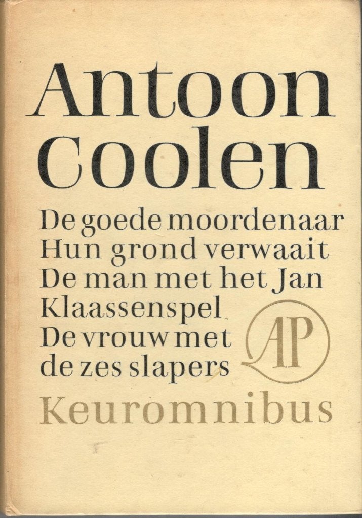 Antoon Coolen - Keuromnibus [4 romans in 1 boek]., Ophalen of Verzenden, Gelezen