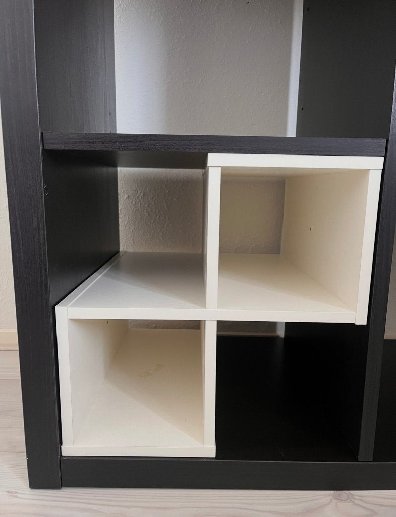 Expedit of Kallax vakverdeler flessenvak wit, Ophalen, Hout, Minder dan 50 cm