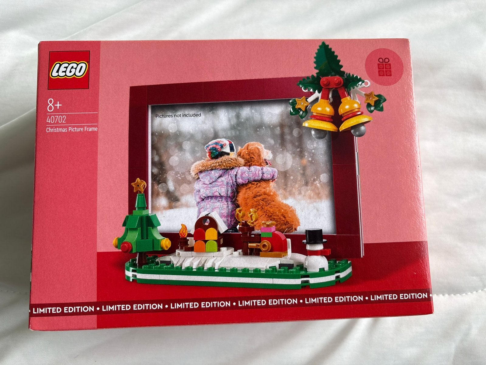 Lego 40702 Christmas Picture Frame NIEUW, Lego, Nieuw, Ophalen of Verzenden, Complete set
