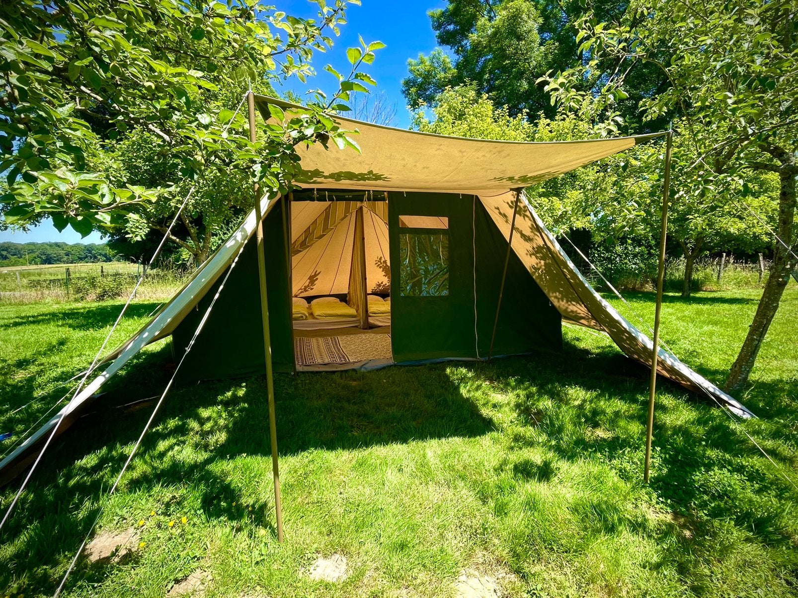 Nette De Waard Albatros, Caravans en Kamperen, Ophalen, Zo goed als nieuw, Tot en met 4