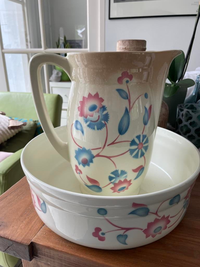 Vintage waskom set Sphinx Maastricht, Ophalen