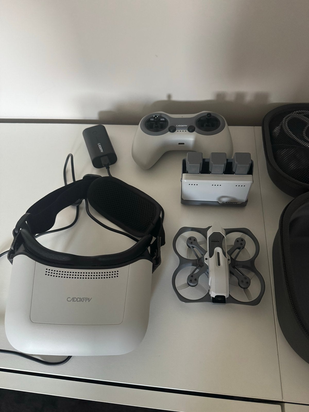 Caddx Protos FPV Drone Kit met Goggles en Controller, 100 tot 1000 meter, Overige merken, Ophalen of Verzenden, Minder dan 250 gram