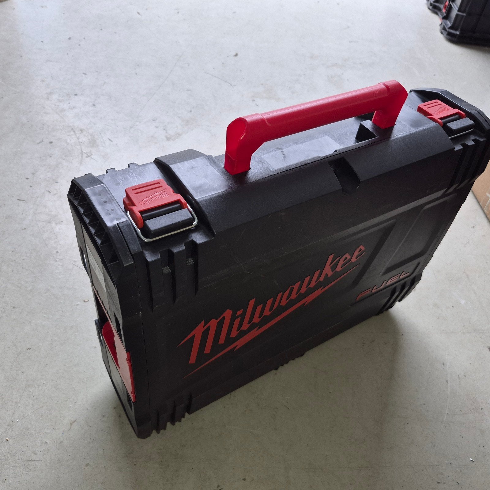 4x Milwaukee FUEL koffers (leeg), Ophalen of Verzenden, Gebruikt