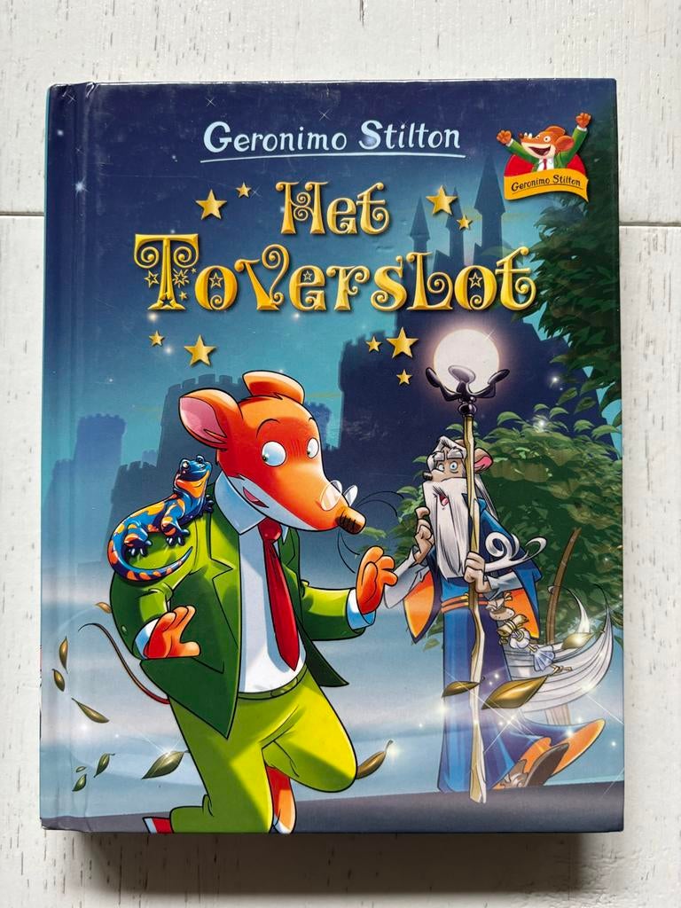 Geronimo Stilton - Het Toverslot, Ophalen of Verzenden, Gelezen, Fictie algemeen