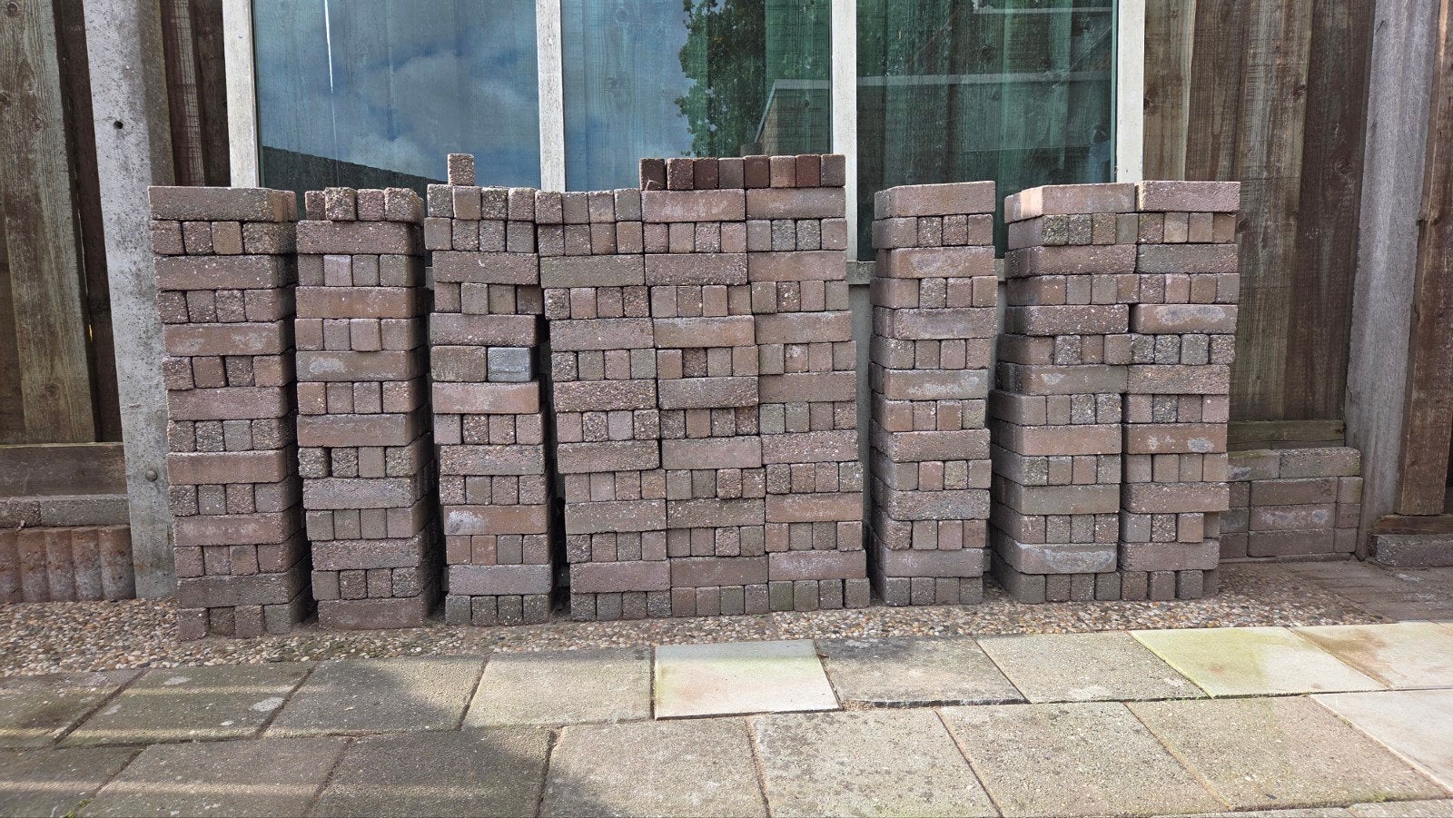 Stenen gratis ophalen., Tuin en Terras, Ophalen, Gebruikt, Overige materialen, 6 meter of meer