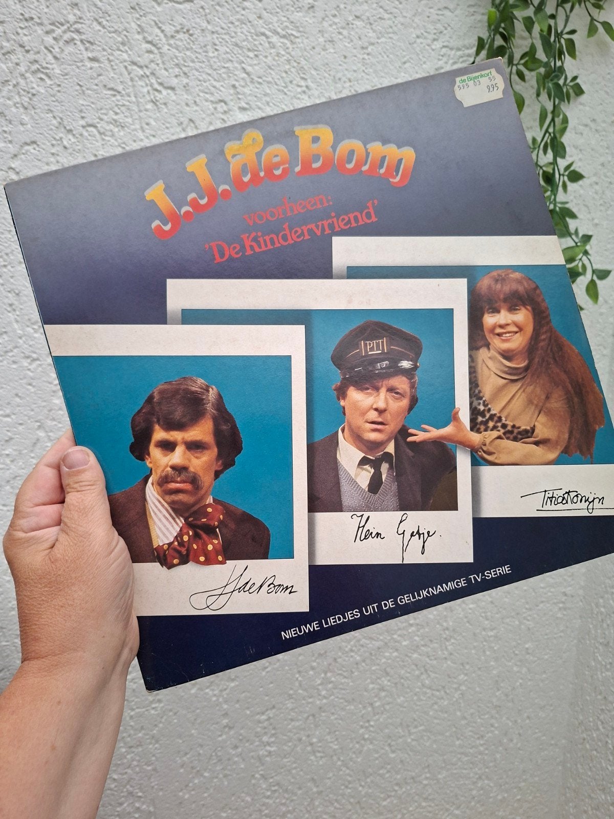Elpee. J.J. de Bom. Voorheen de kindervriend. Vintage, Cd's en Dvd's, Ophalen of Verzenden