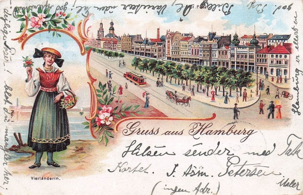 702-359-011 Hamburg, Verzenden, Voor 1920, Duitsland