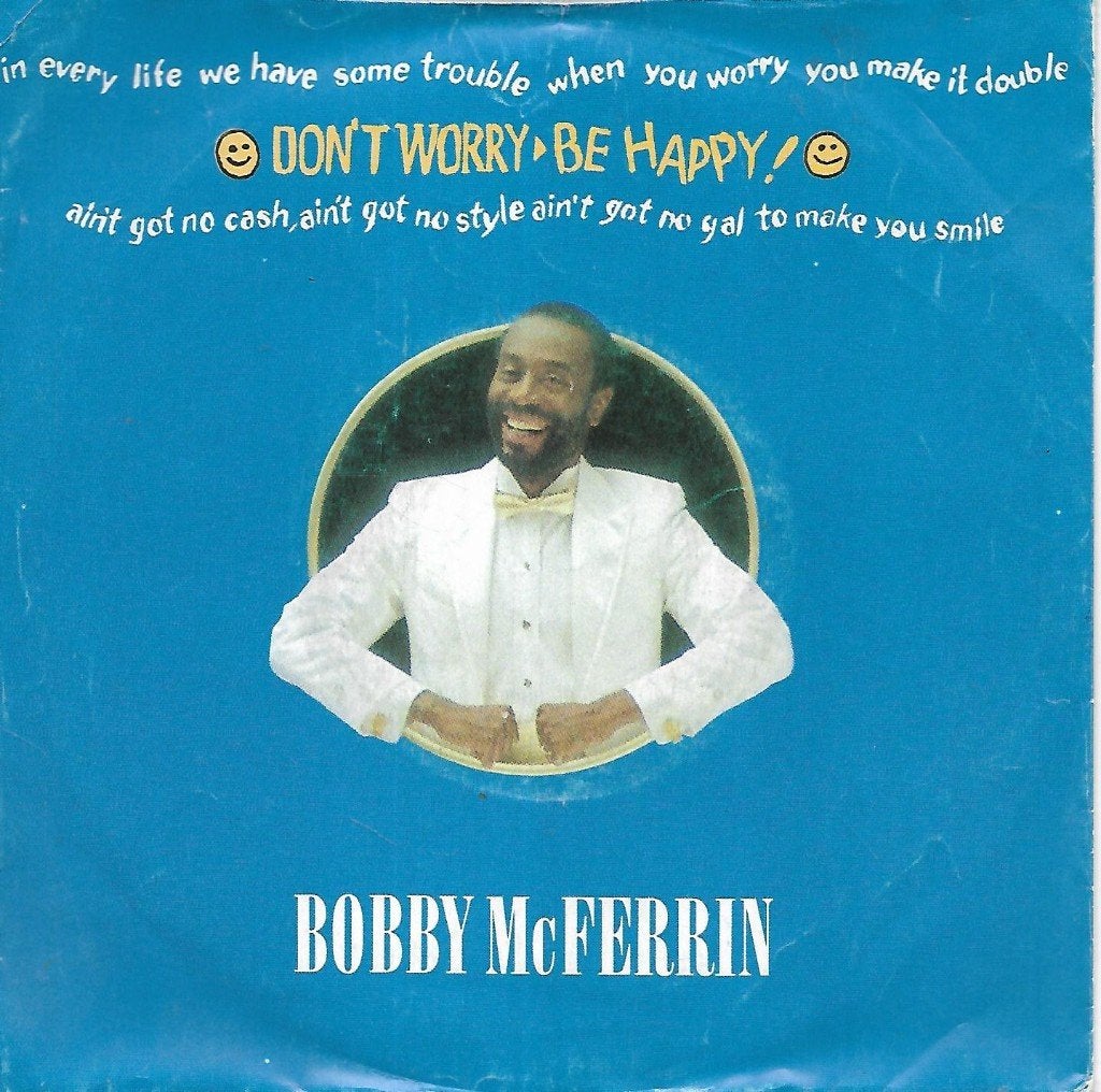 Bobby McFerrin - Don`t worry be happy, Cd's en Dvd's, Vinyl Singles, Fotohoes, Ophalen of Verzenden, Gebruikt, Pop