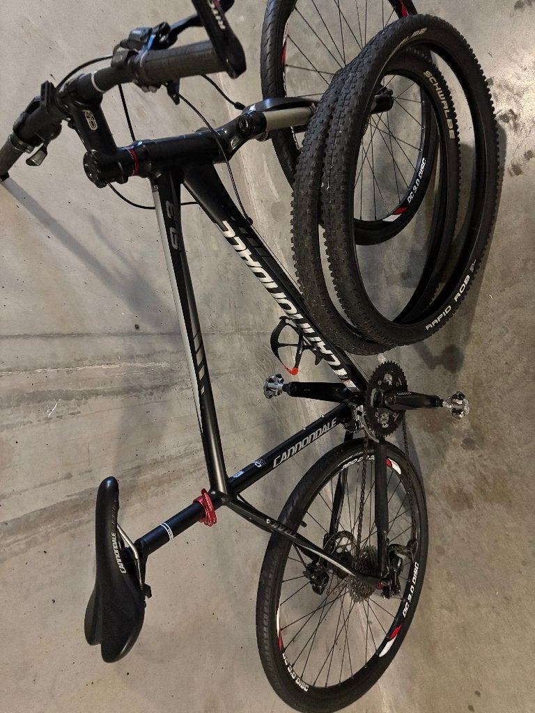 Cannondale mountainbike, Gebruikt, Versnellingen, Schijfrem, 53 tot 57 cm