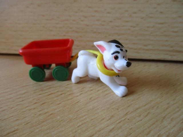 Disney 101 Dalmatiërs Puppy poppetje 7cm Nestle met karre, Verzamelen, Ophalen of Verzenden, Overige figuren, Zo goed als nieuw
