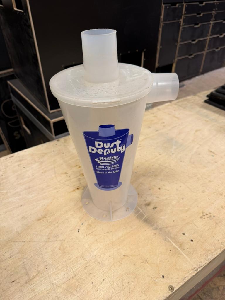 Dust Deputy Oneida Air systems cycloon voor stofzuiger, Ophalen, Zo goed als nieuw, Afzuiger