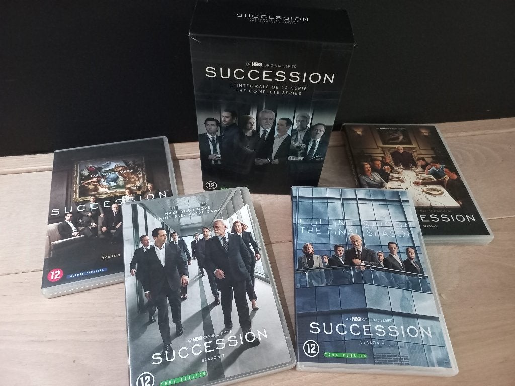 Succession - Seizoen 1-4 (12xDVD BOX) De Complete TV-Serie, Engels, Alle leeftijden, Nederlands, Drama