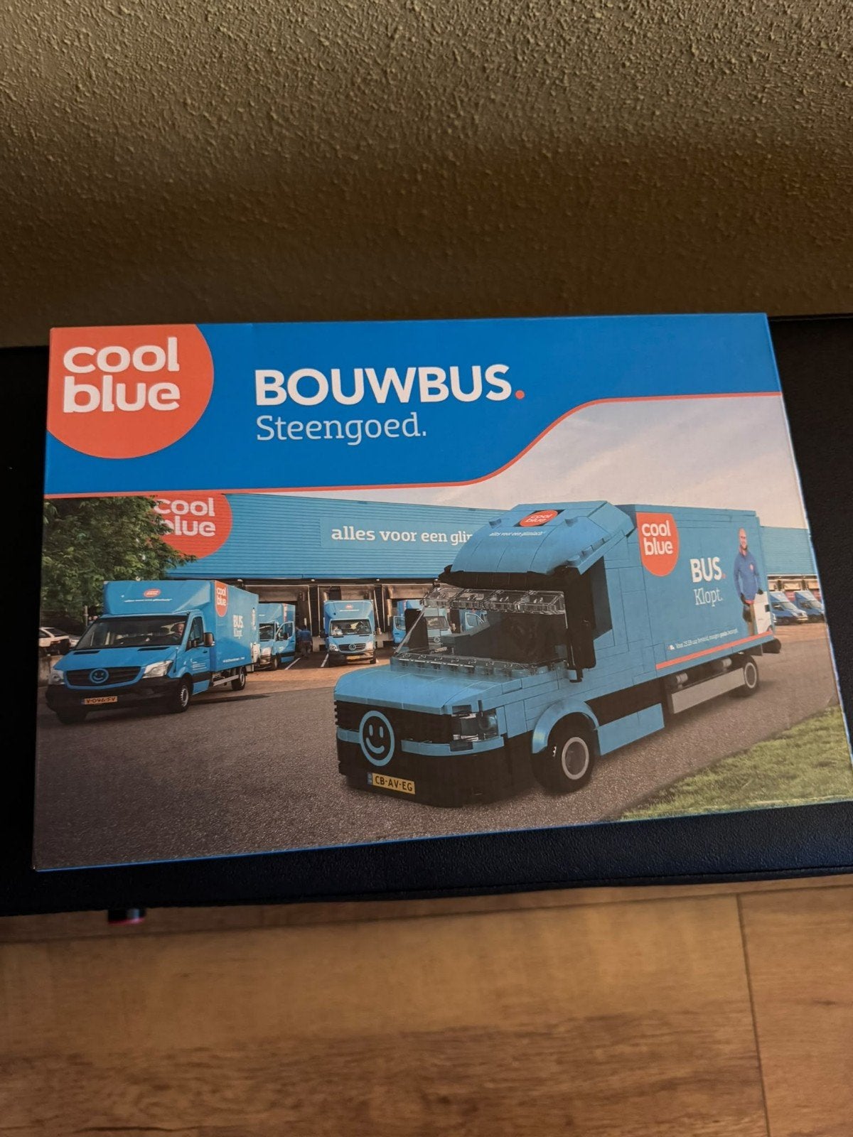 Coolblue Bouwbus Steengoed - Bouwpakket, Ophalen of Verzenden, Nieuw, Overige merken