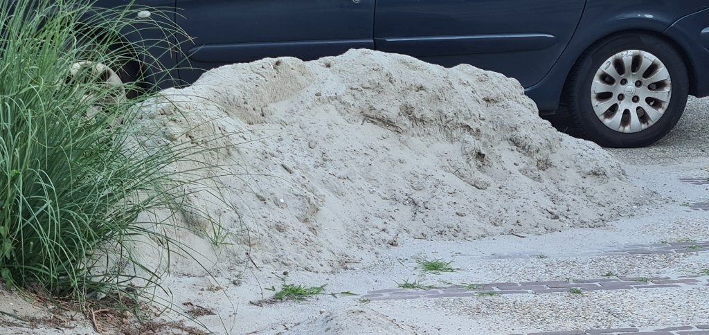 ophoogzand, Tuin en Terras, Zand, Ophalen, Zo goed als nieuw, Ophoogzand
