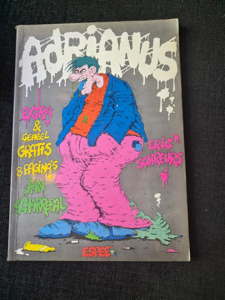 Adrianius - Eric Schreurs Stripboek, Eén stripboek, Ophalen of Verzenden, Gelezen, Eric Schreurs