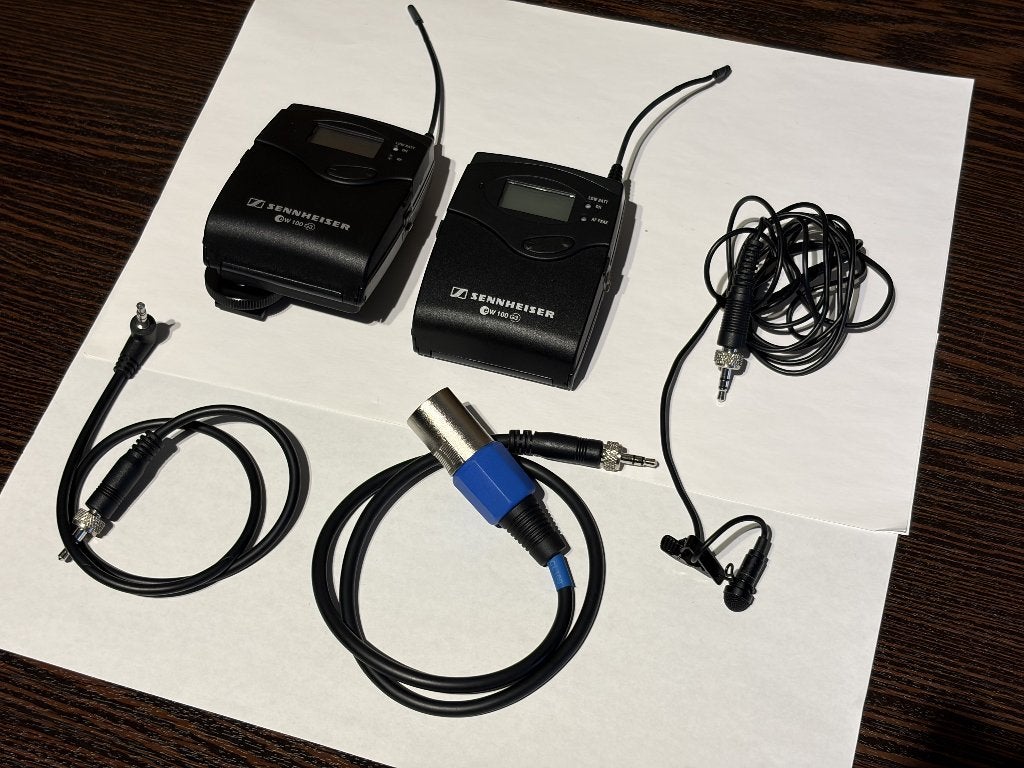 Sennheiser EW100 G3 incl. lavalier microfoon, Muziek en Instrumenten, Microfoons, Ophalen of Verzenden, Gebruikt, Overige typen