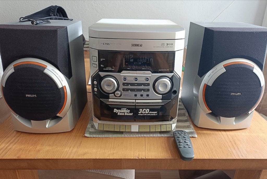 Philips Stereo set (3 CD+2 cass), Ophalen, Gebruikt, Tuner of Radio, Philips