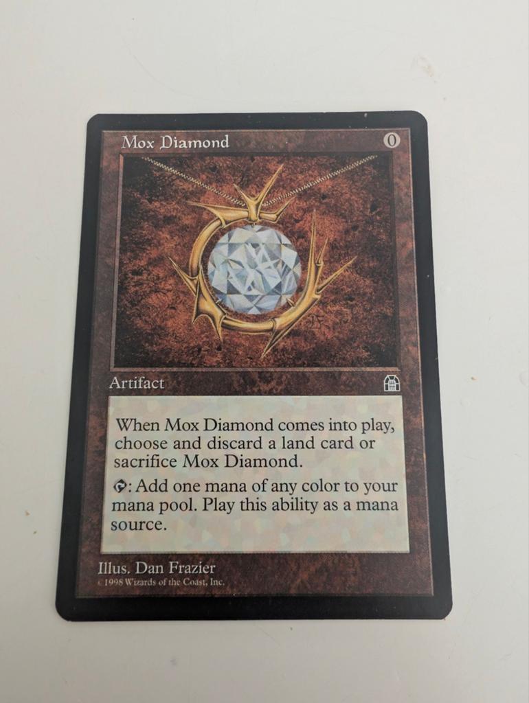 Mox Diamond, Hobby en Vrije tijd, Verzamelkaartspellen | Magic the Gathering, Ophalen of Verzenden, Zo goed als nieuw