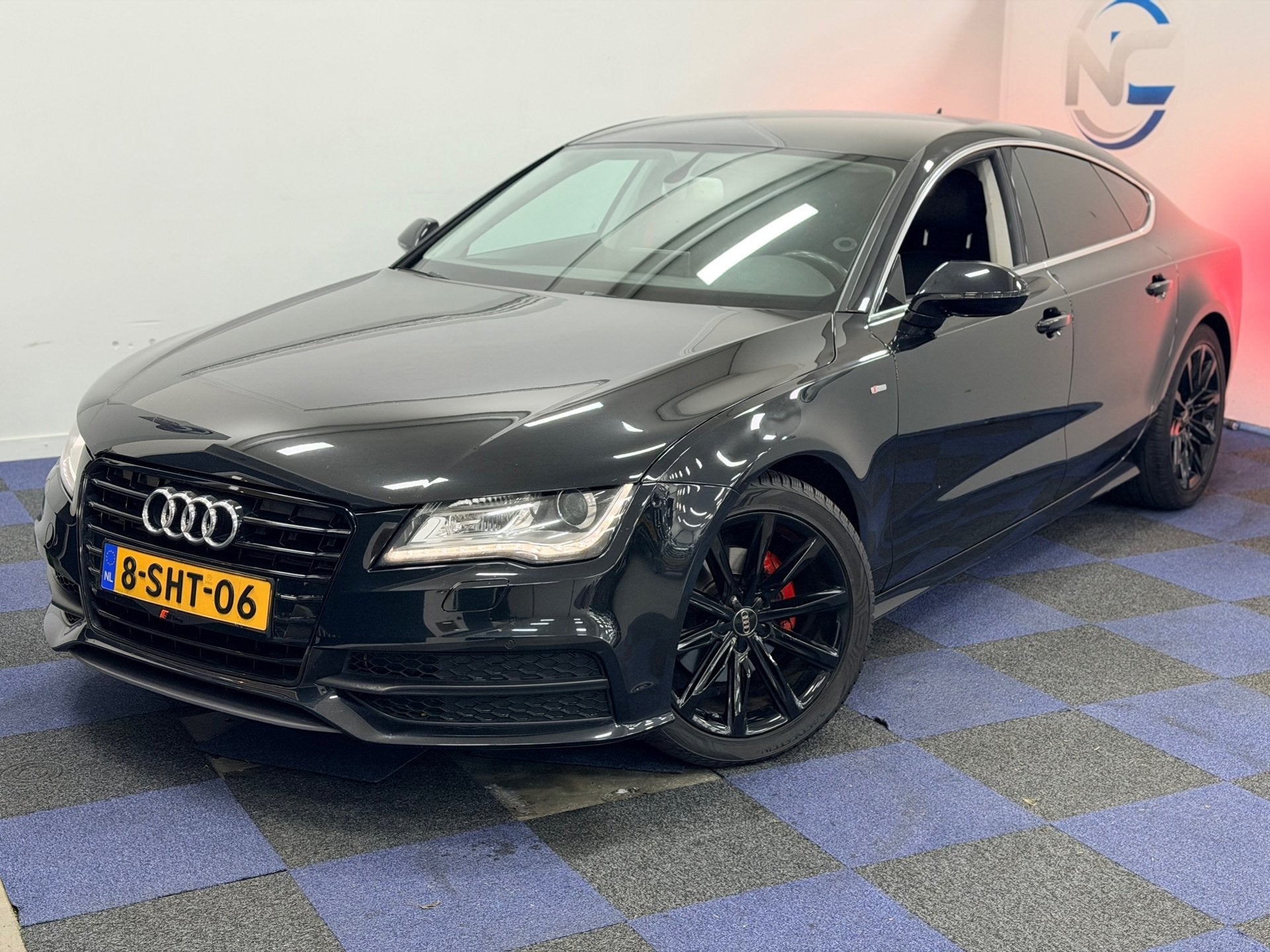 Audi A7 Sportback 2.8 FS / NAP / DEALER ONDERHOUDEN / RIJDT, Gebruikt, 2773 cc, 4 stoelen, Zwart