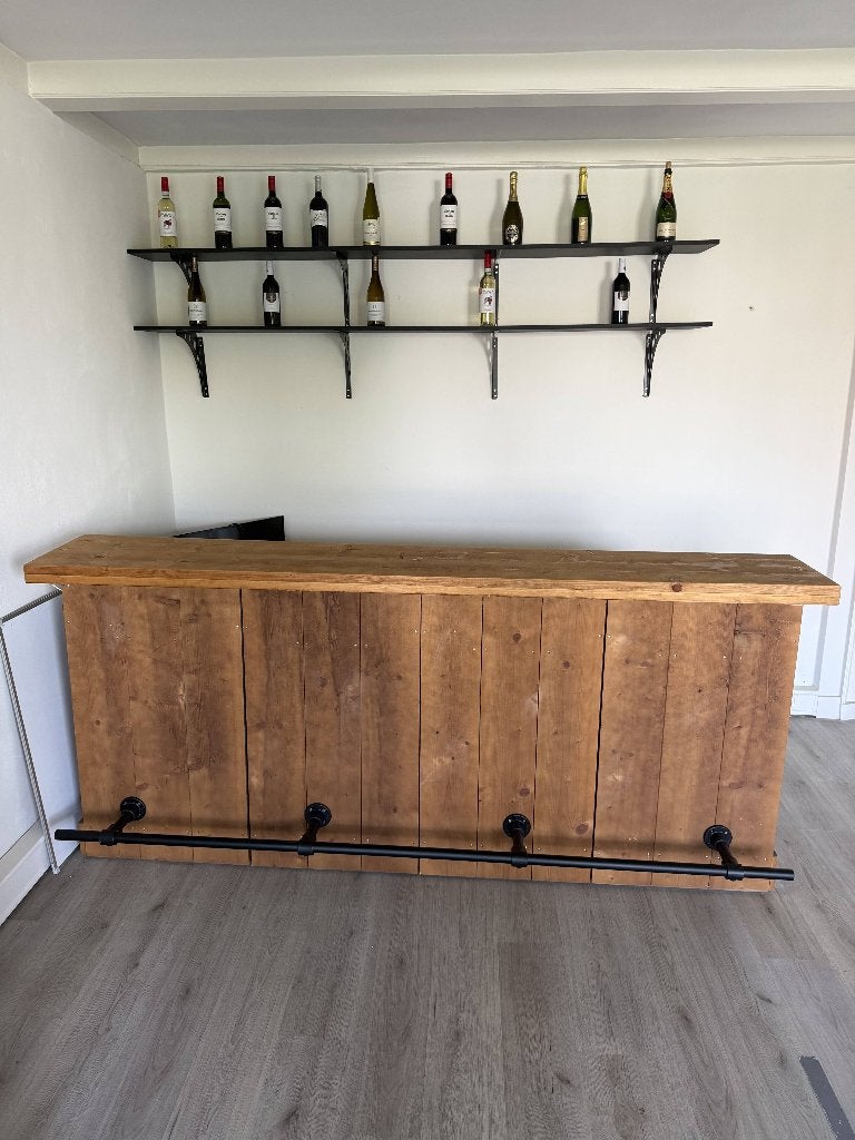 Houten bar, Huis en Inrichting, Barren, Ophalen, Zo goed als nieuw